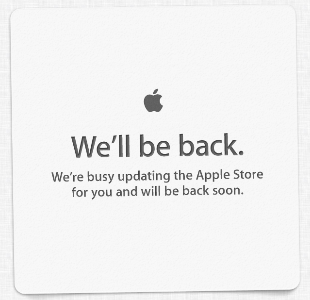 Apple Store Down WWDC 2012