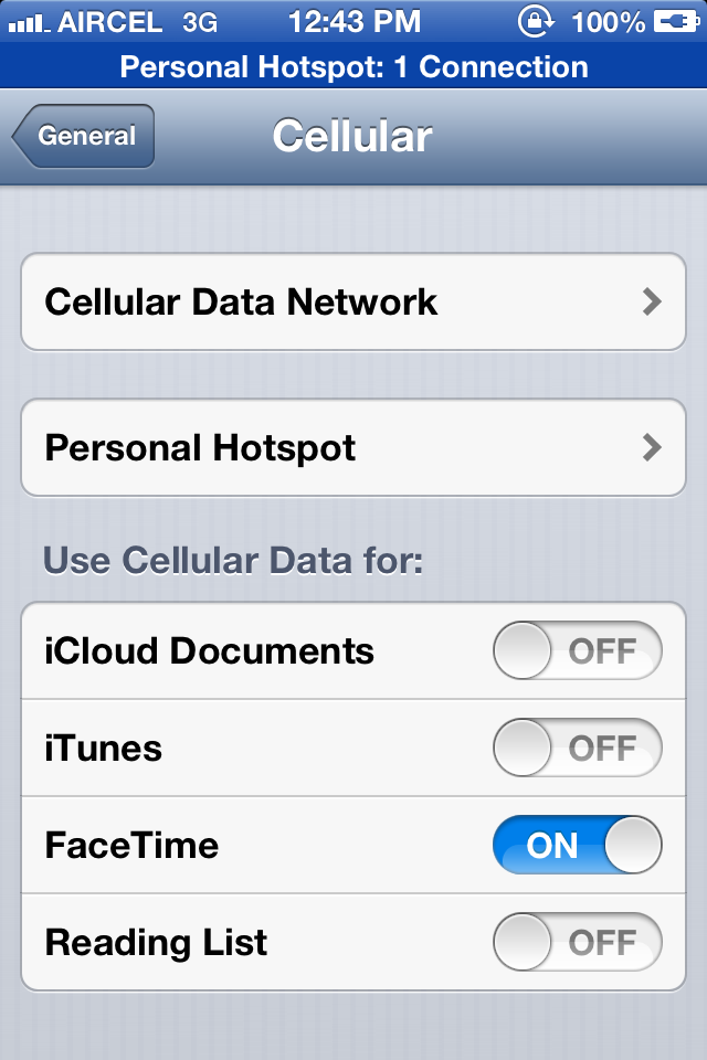 How To Enable FaceTime Over Cellular/3G/LTE